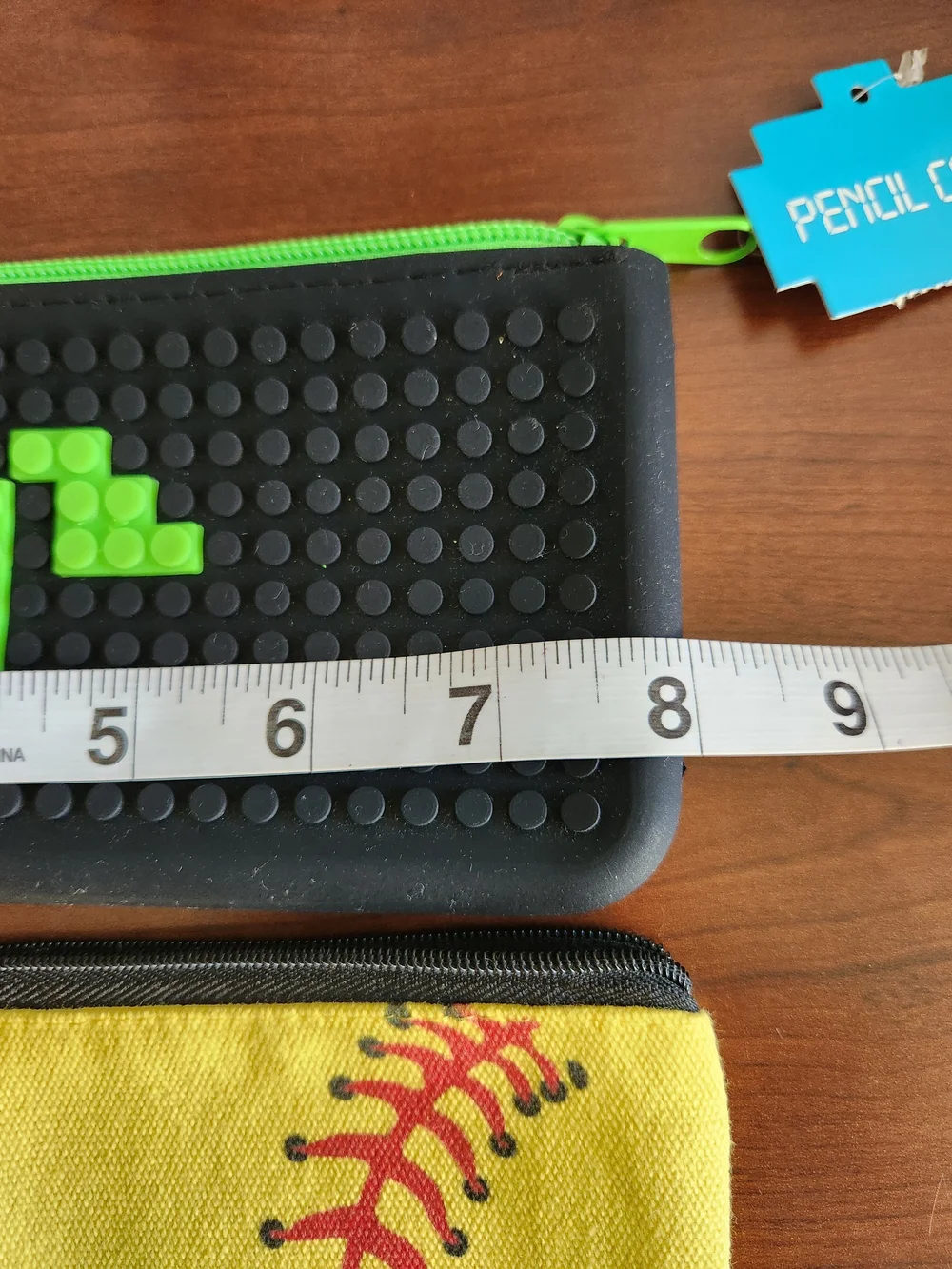 Pixie Crew Pixel Pencil Case & Softball Pouch Bundle